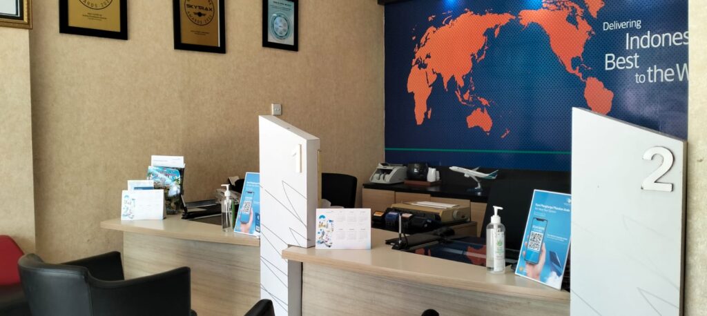 beli tiket pesawat di garuda bencoolen mall bengkulu