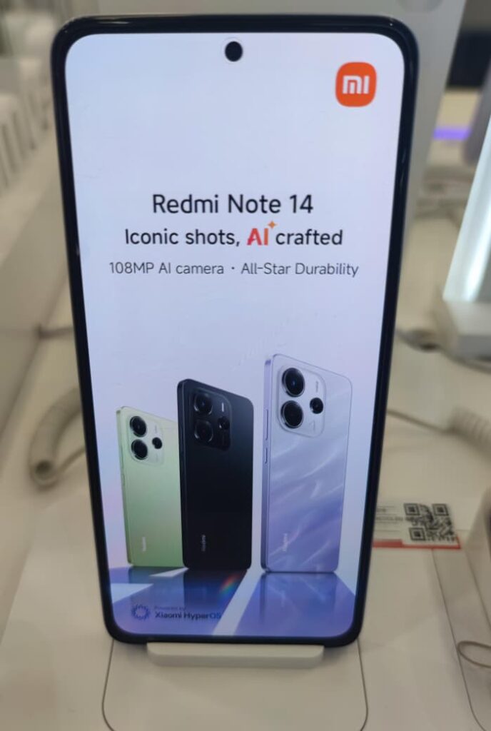 Redmi Note 14 bencoolen mall