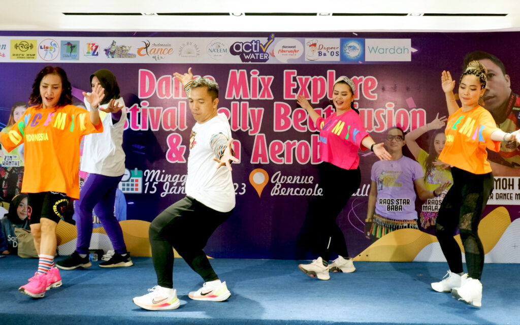 Seru-seruan dan Sehat Bareng Training Dmers & Master Class Dance Mix Indonesia
