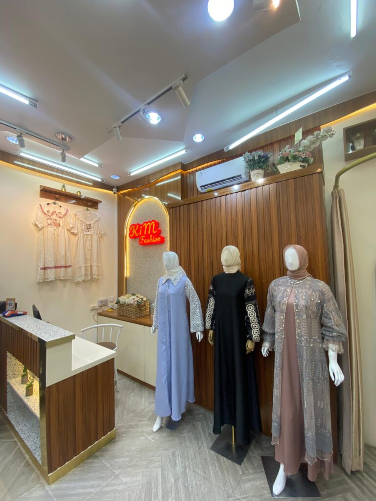 gamis syar'i di kim fashion bengkulu