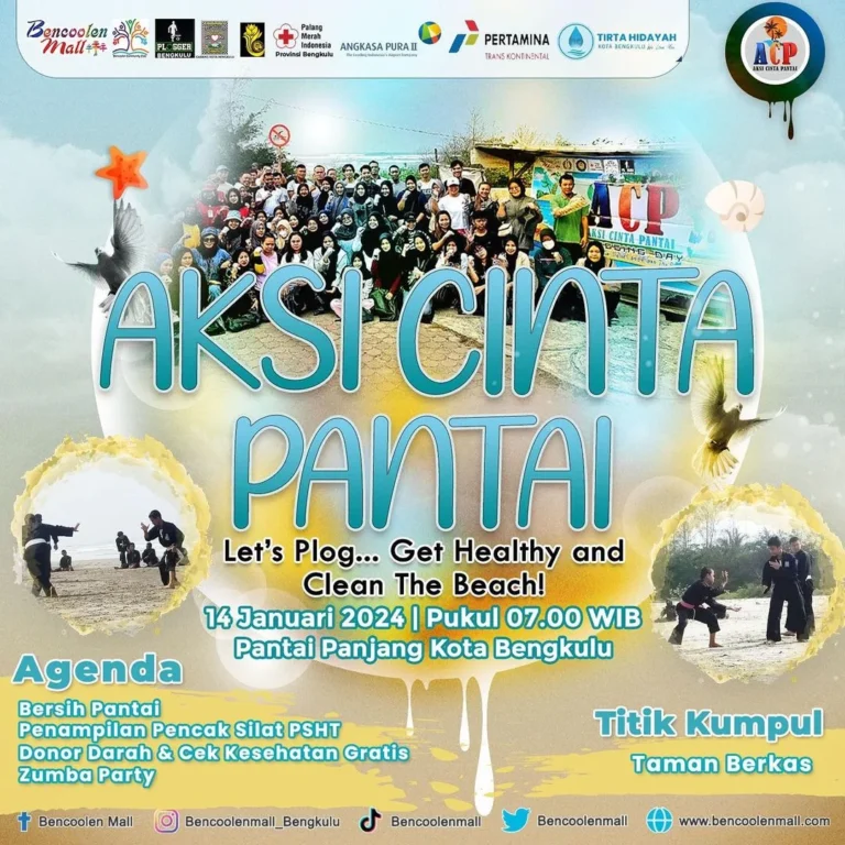 aksi-cinta pantai 14 januari 2024