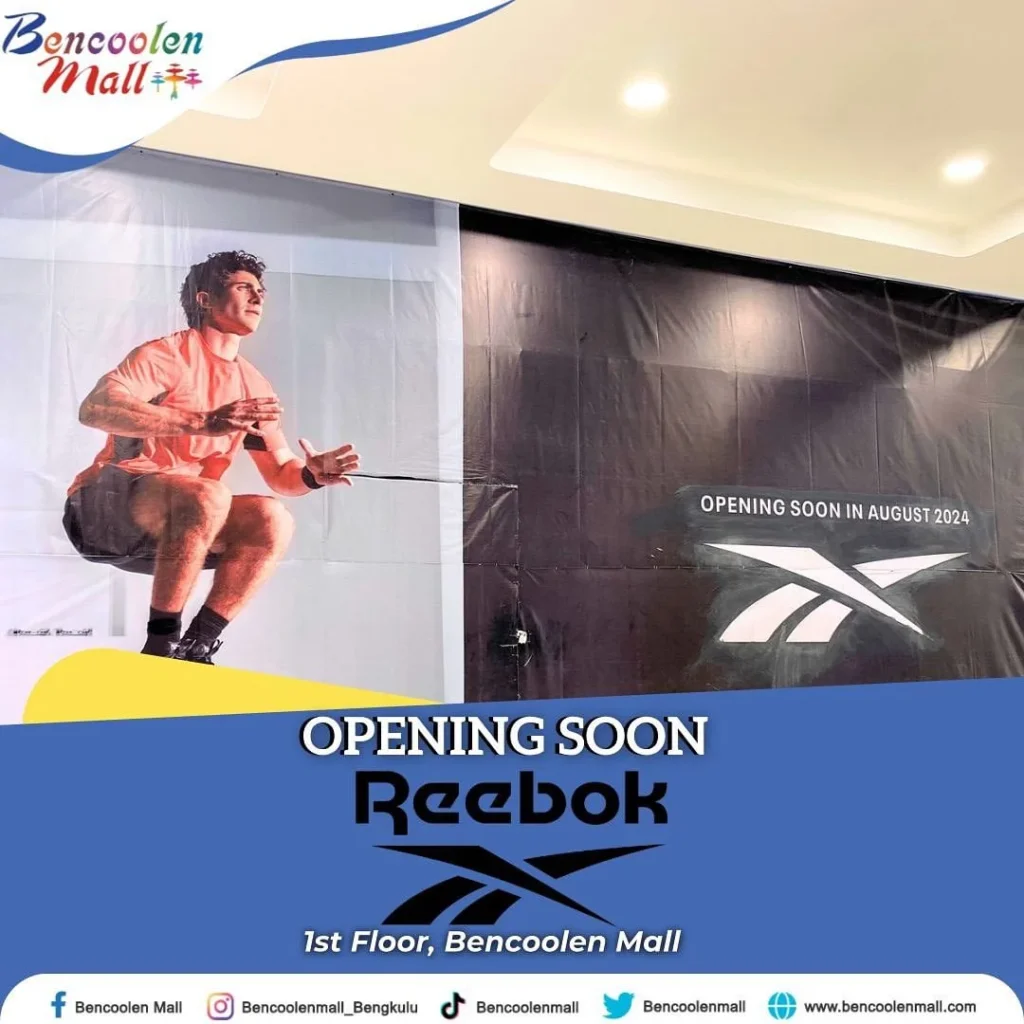 Opening Soon Reebok