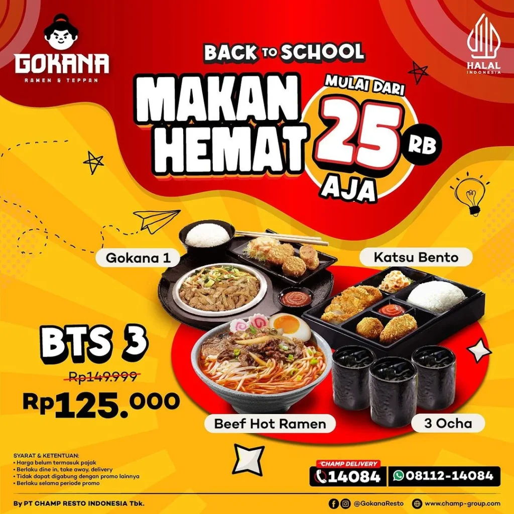back to school makan hemat di gokana