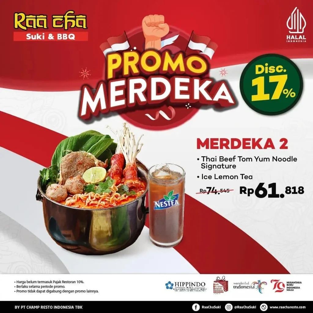promo merdeka di raacha