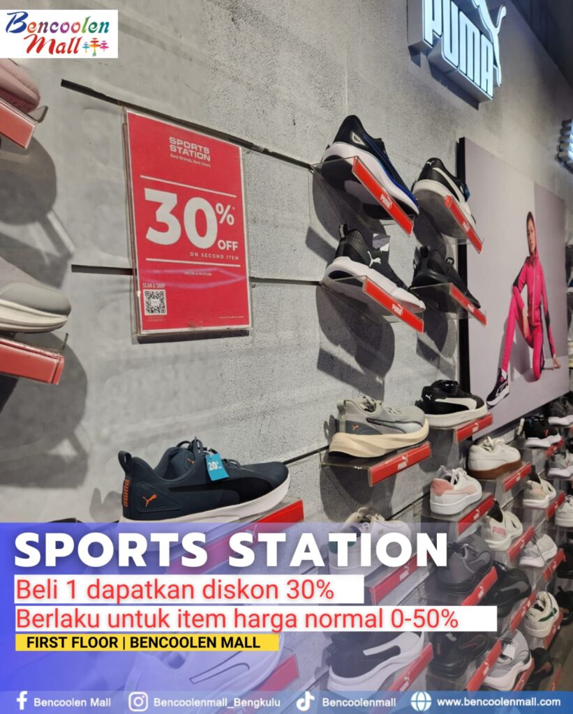 diskon belanja sport station