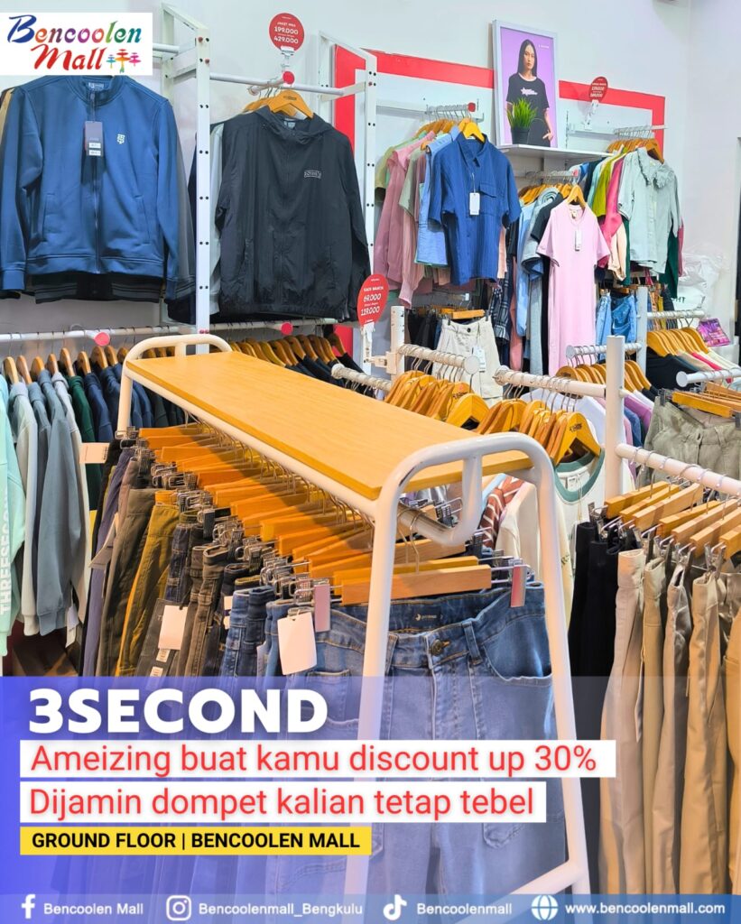 diskon 3second mei 2025