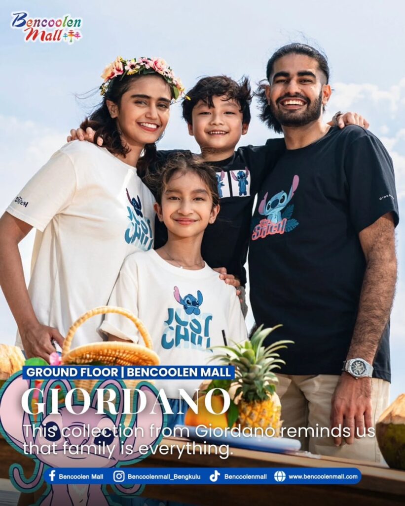 koleksi giordano disney stitch bencoolen mall