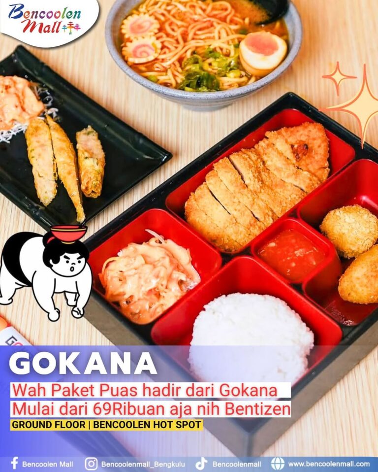 paket hemat Gokana di Bencoolen Hot Spot