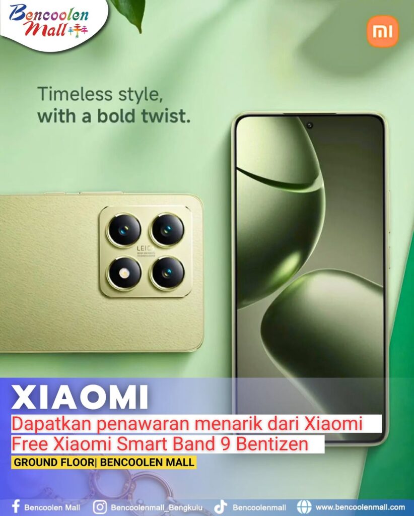 xiaomi 14t promo bengkulu