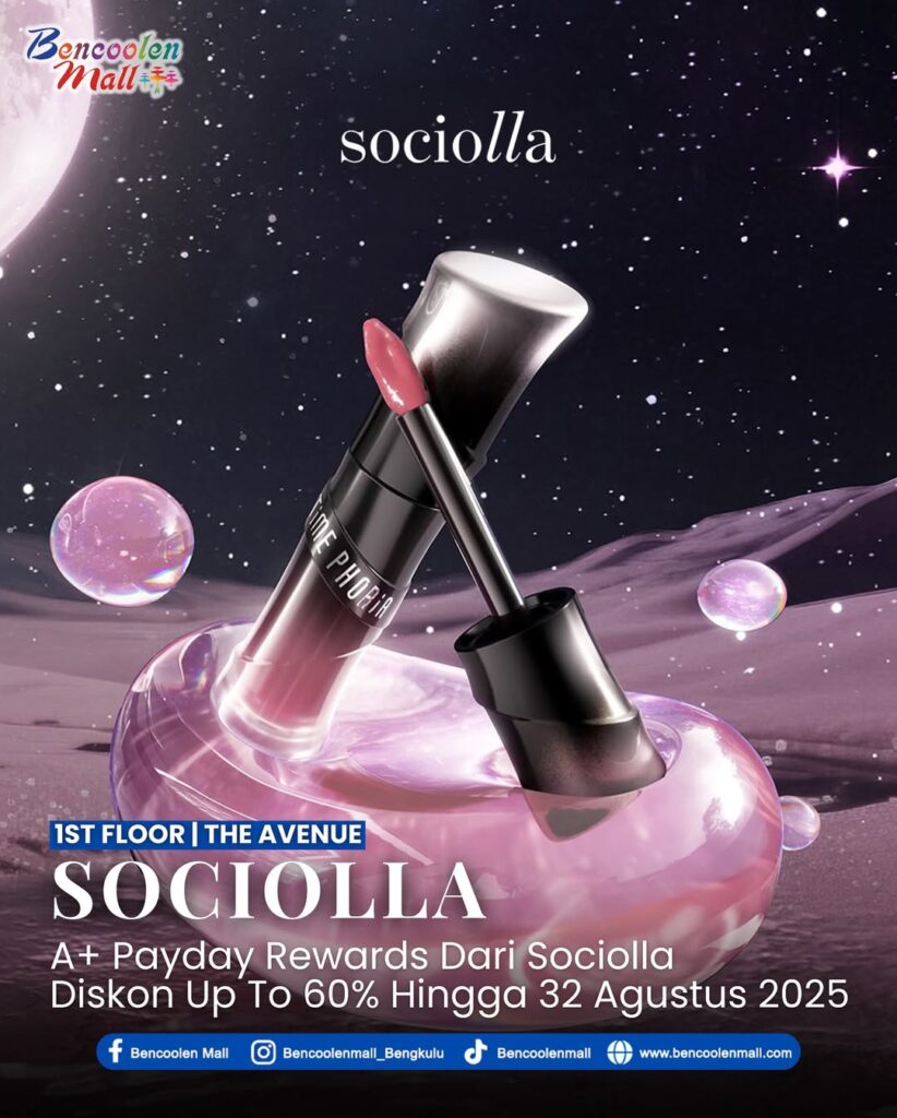 diskon sociolla bengkulu