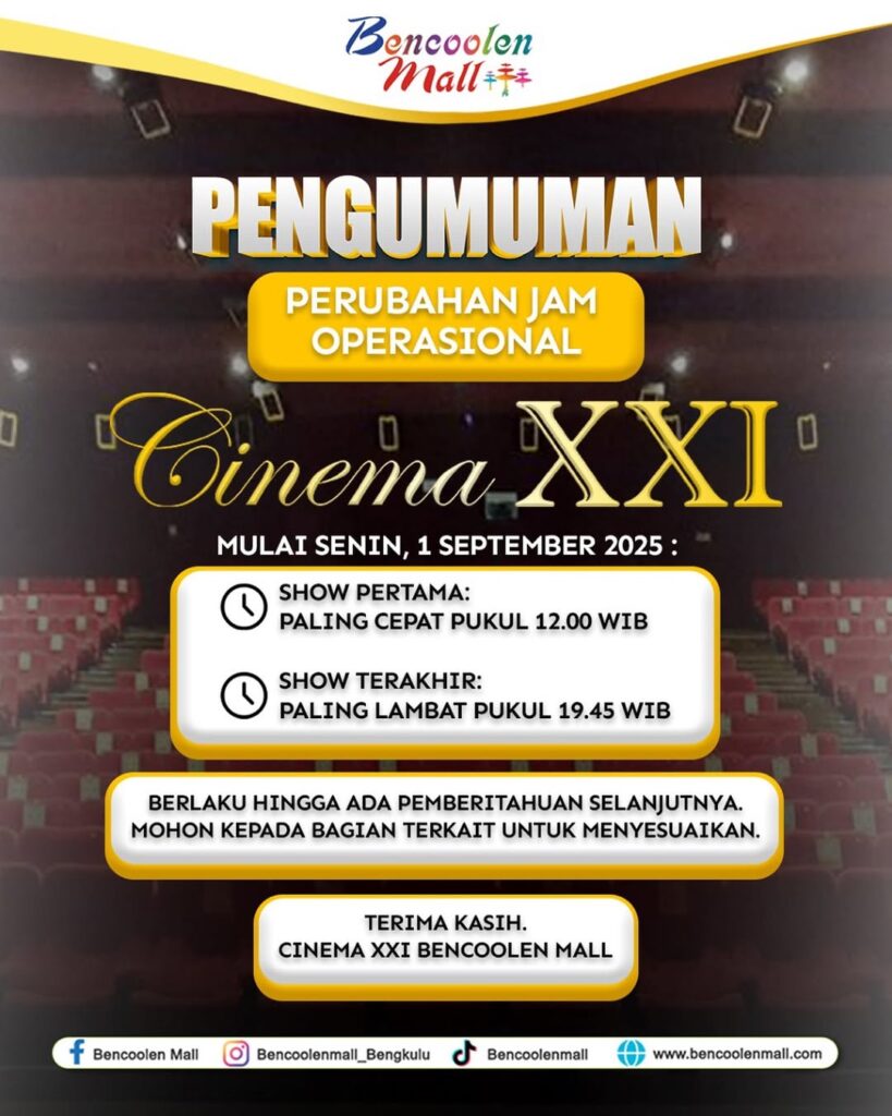 cinema xxi bengkulu