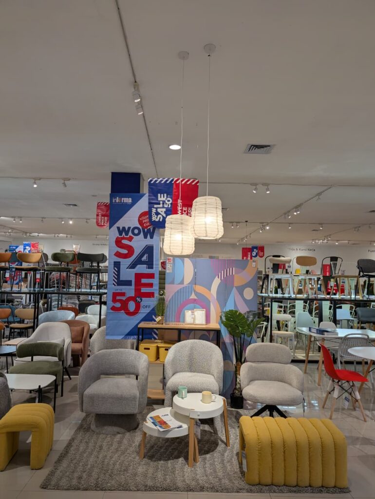 informa bencoolen mall menjual perabotan rumah dan kantor terlengkap