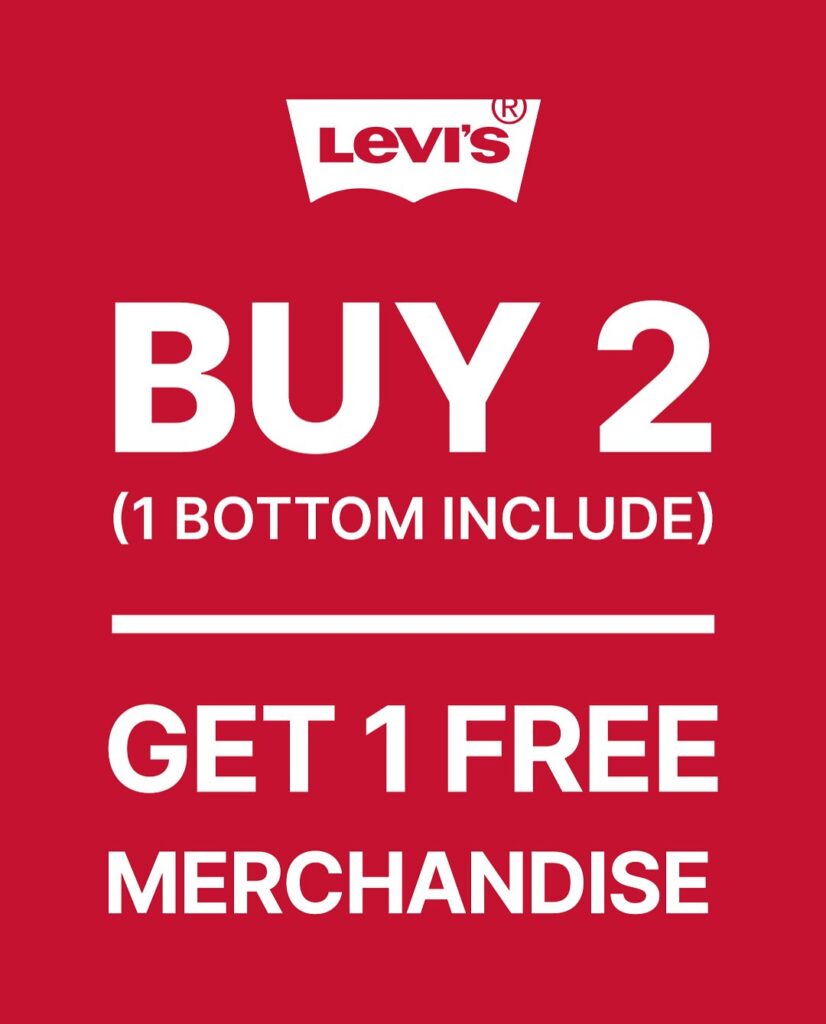 promo spesial levi's bencoolen mall bengkulu