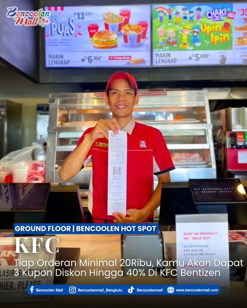 promo KFC Bengkulu