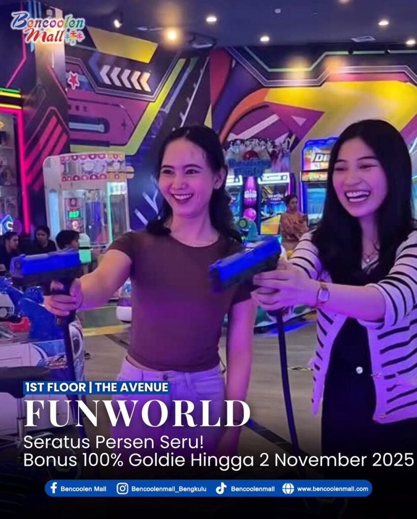 Dapatkan Bonus 100% Goldie di funworld terdekat