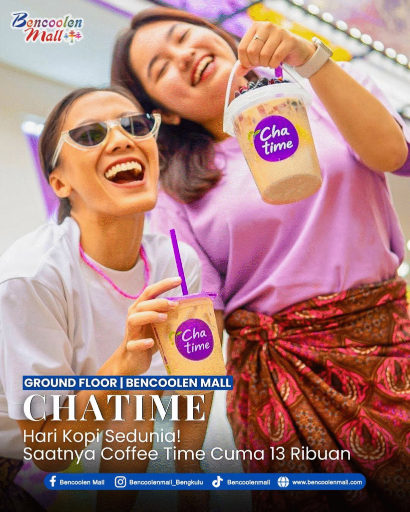 chatime bengkulu promo hari kopi sedunia