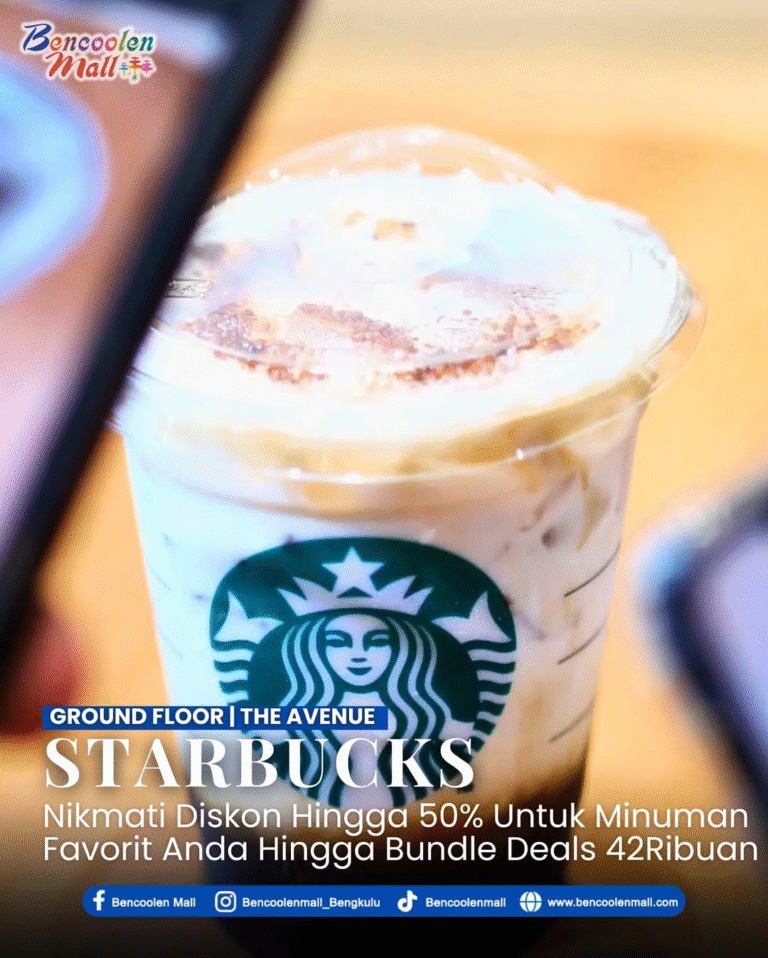 starbucks Bencoolen Mall Promo hingga 50%