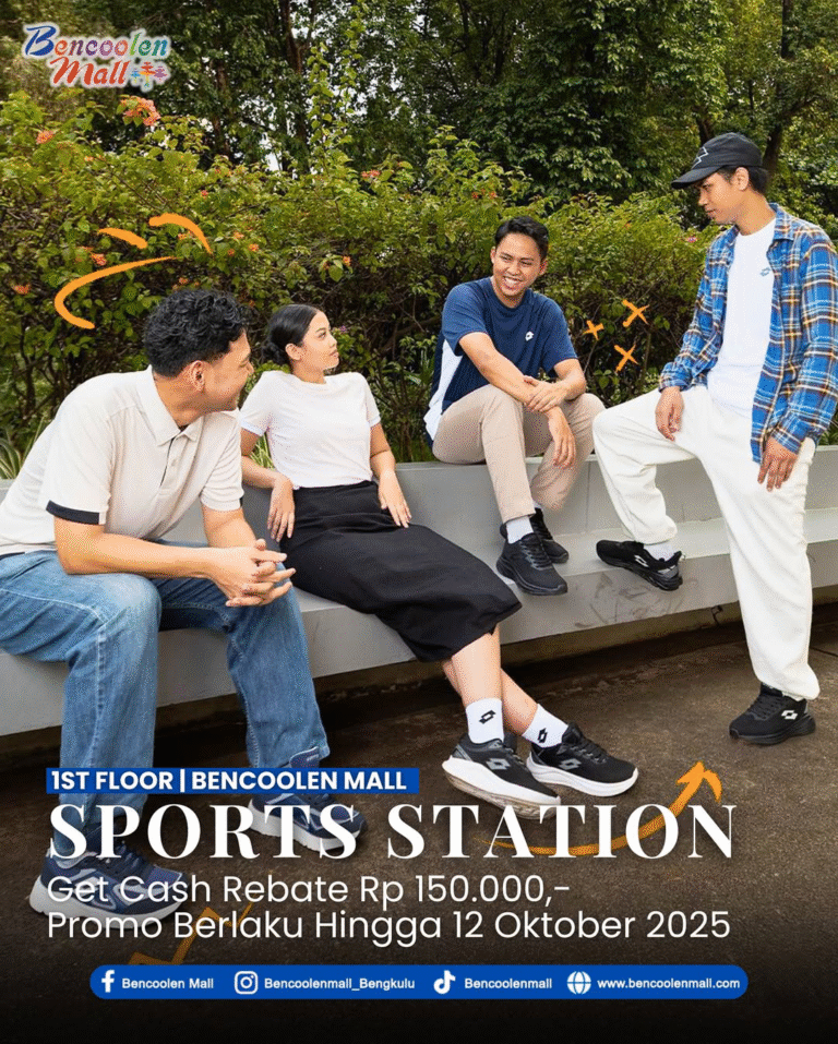 Sports Station Bencoolen Mall Cash Rebate hingga Rp 150.000
