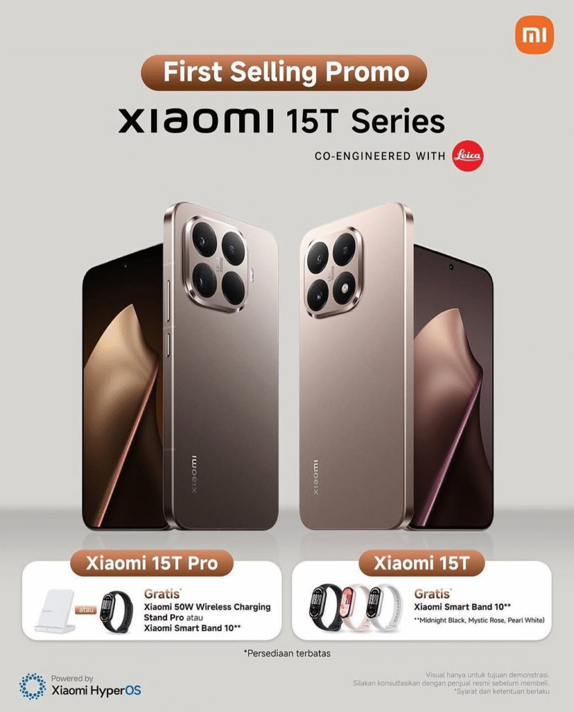 first selling promo xiaomi 15T series di Bencoolen Mall