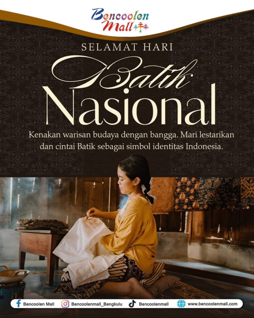 batik basurek bengkulu di hari batik nasional