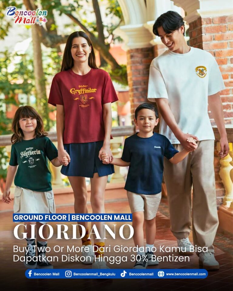 Giordano Harry Potter Promo Hingga 30% di Bencoolen Mall
