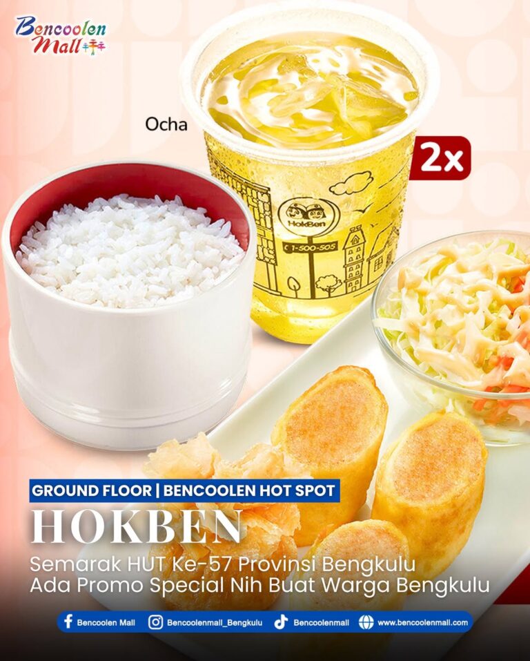 promo HokBen spesial HUT Provinsi Bengkulu