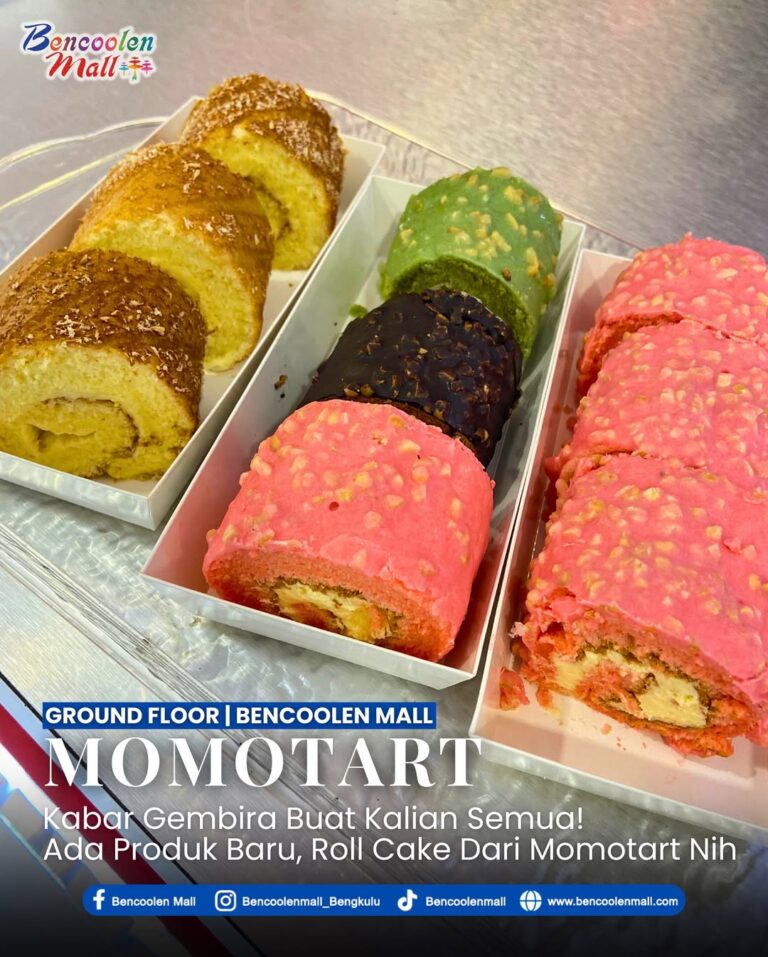 Nikmati sensasi lembut dan manisnya Roll Cake Momotart terbaru