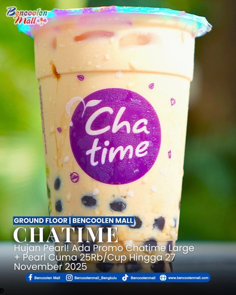 Chatime Large + Pearl hanya 25Rb hingga 27 November 2025.