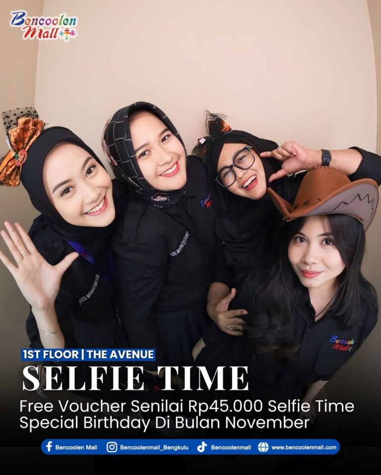 Dapatkan Voucher Gratis Rp45.000 Khusus Ulang Tahun November di selfie time