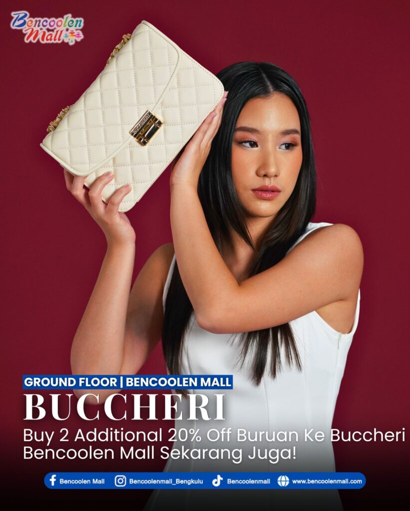 Diskon Tas Wanita Buccheri Promo Buy 2 + 20%