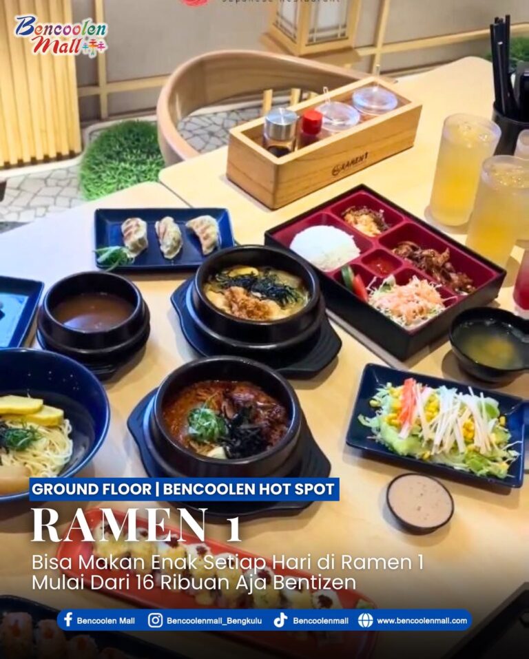 dapatkan ramen enak cuma 16 ribuan hanya di ramen 1 terdekat!
