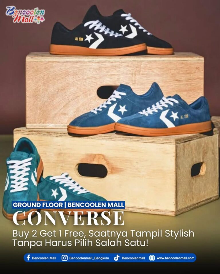 Promo Converse: Buy 2 Get 1 Free Sneakers Original di Converse!