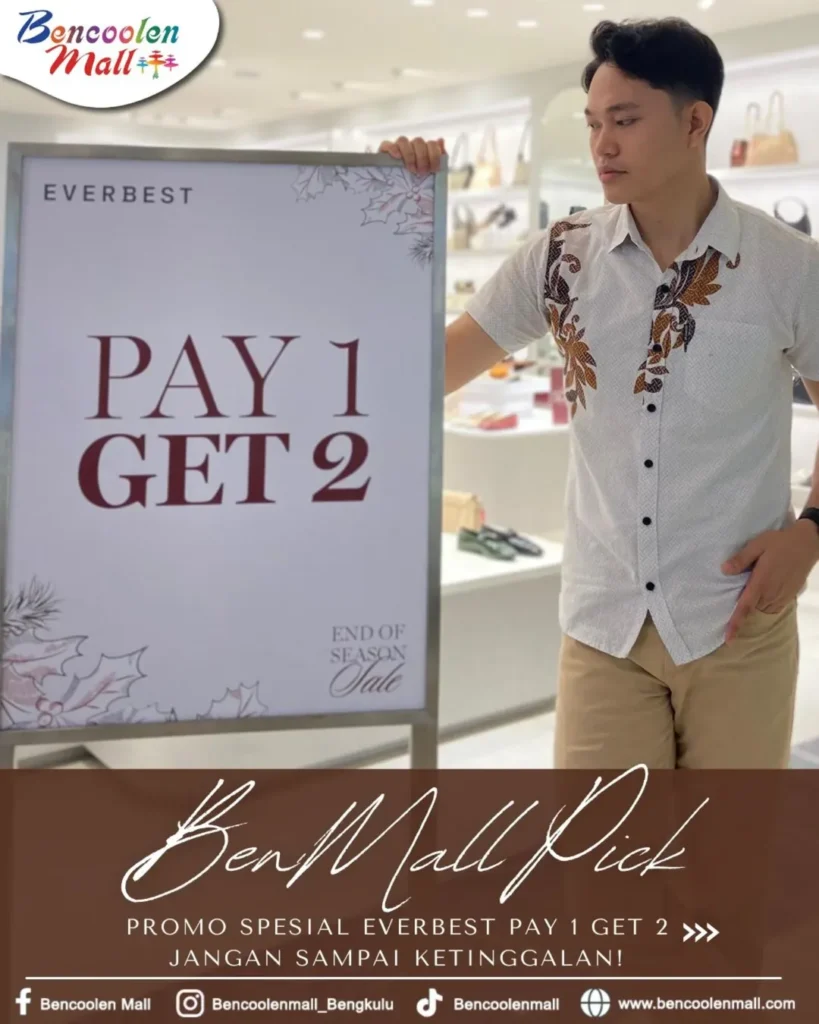 Dapatkan promo Everbest Pay 1 Get 2, kunjungi Everbest terdekat!