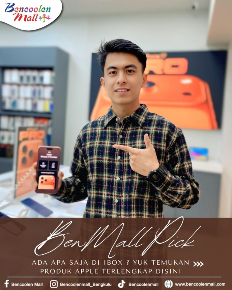 Produk Apple Original, Resmi, Terlengkap di iBox Bencoolen Mall!