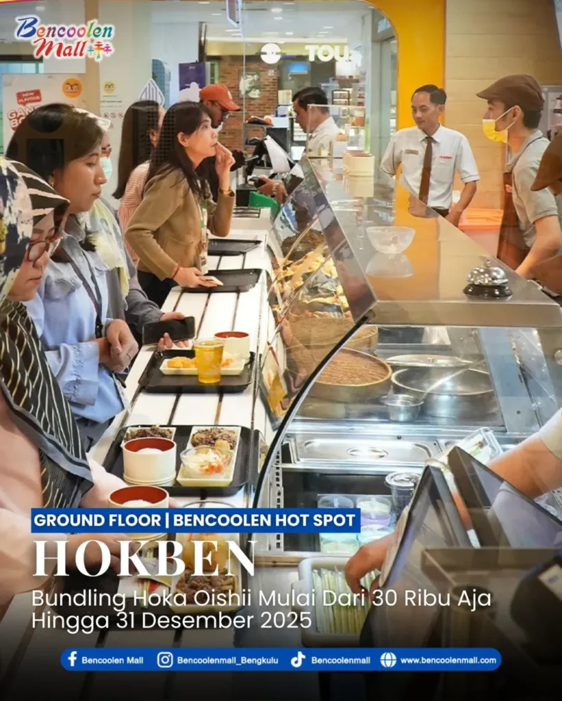 Dapatkan Promo Bundling Hoka Oishii Mulai 30 Ribuan di Hokben!