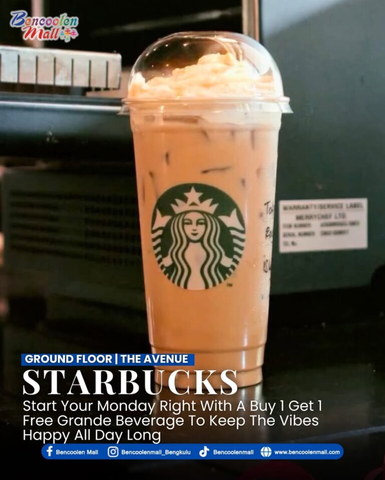 Promo Starbucks Buy 1 Get 1 : Hemat & Bikin Makin Semangat!