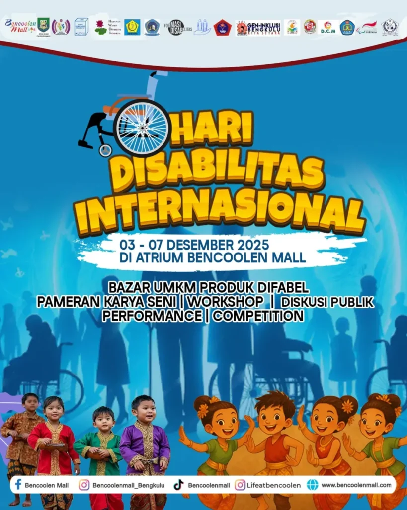 Hari Disabilitas Internasional 2025 di Bencoolen Mall