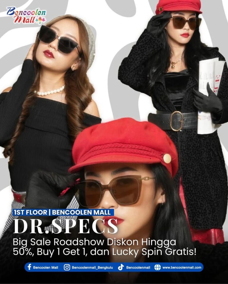 Kacamata Murah: Diskon Hingga 50% di Dr. Specs terdekat!