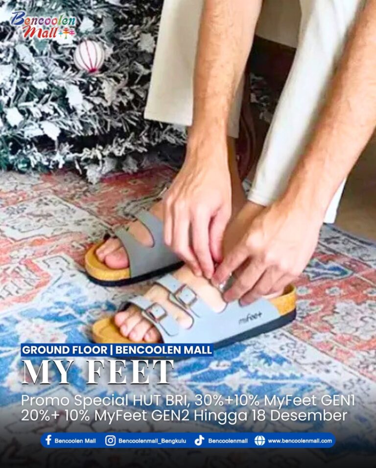Sandal Nyaman Diskon Hingga 40%, Kunjungi My Feet terdekat!