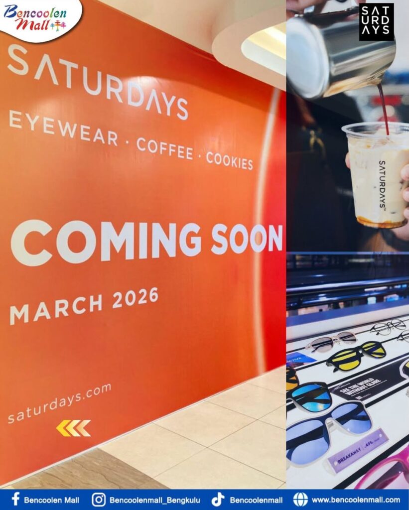 Bencoolen Mall Hadirkan Tenant Saturdays :Lifestyle Baru!