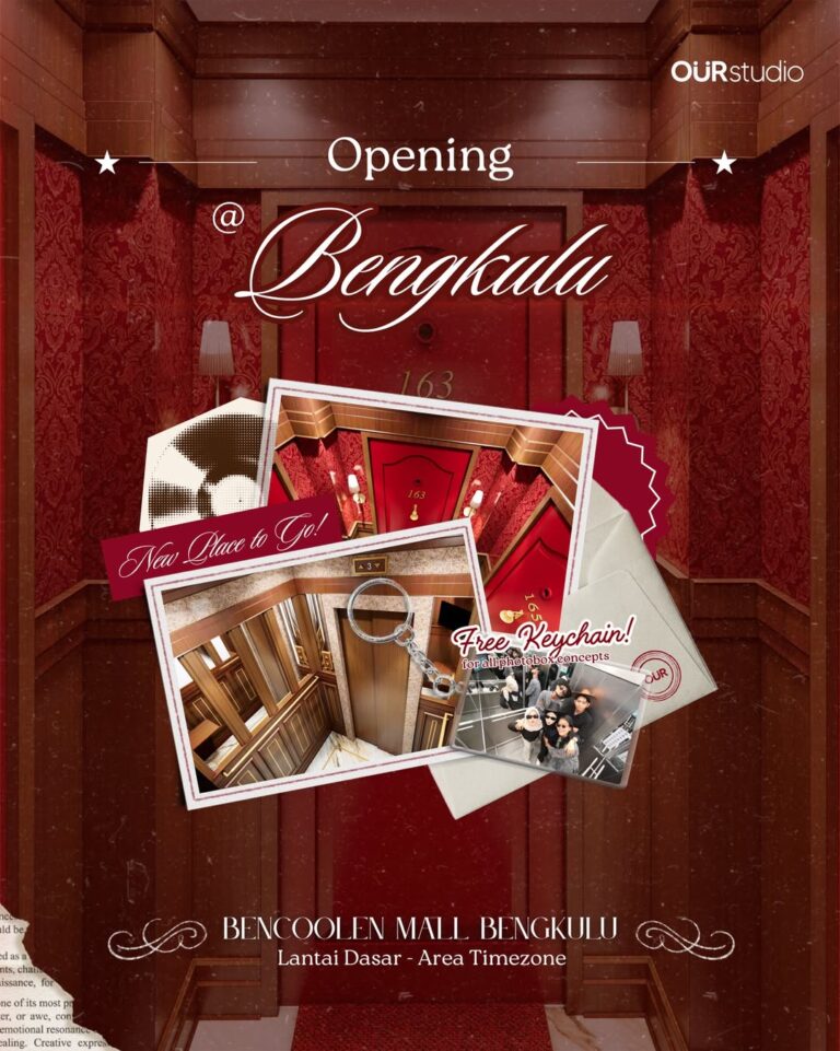Photobox our studio kini hadir di Bencoolen Mall Bengkulu!