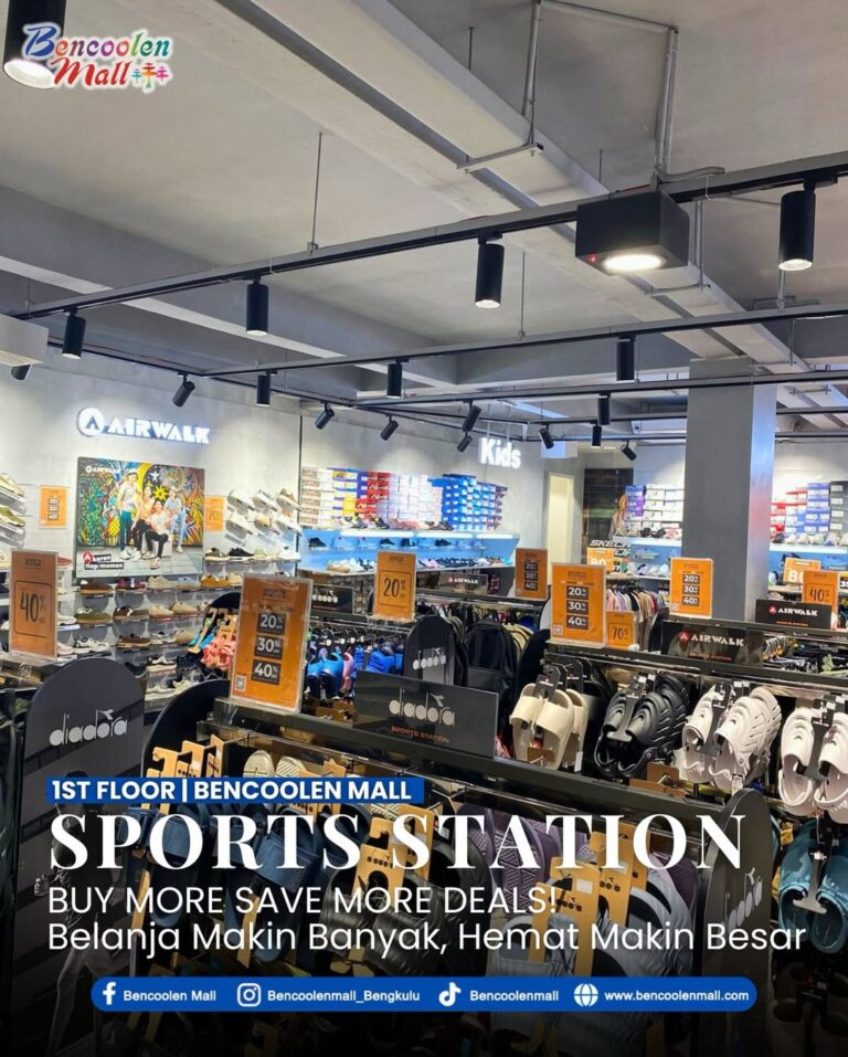 Promo Buy More Save More di Sports Station Bengkulu!