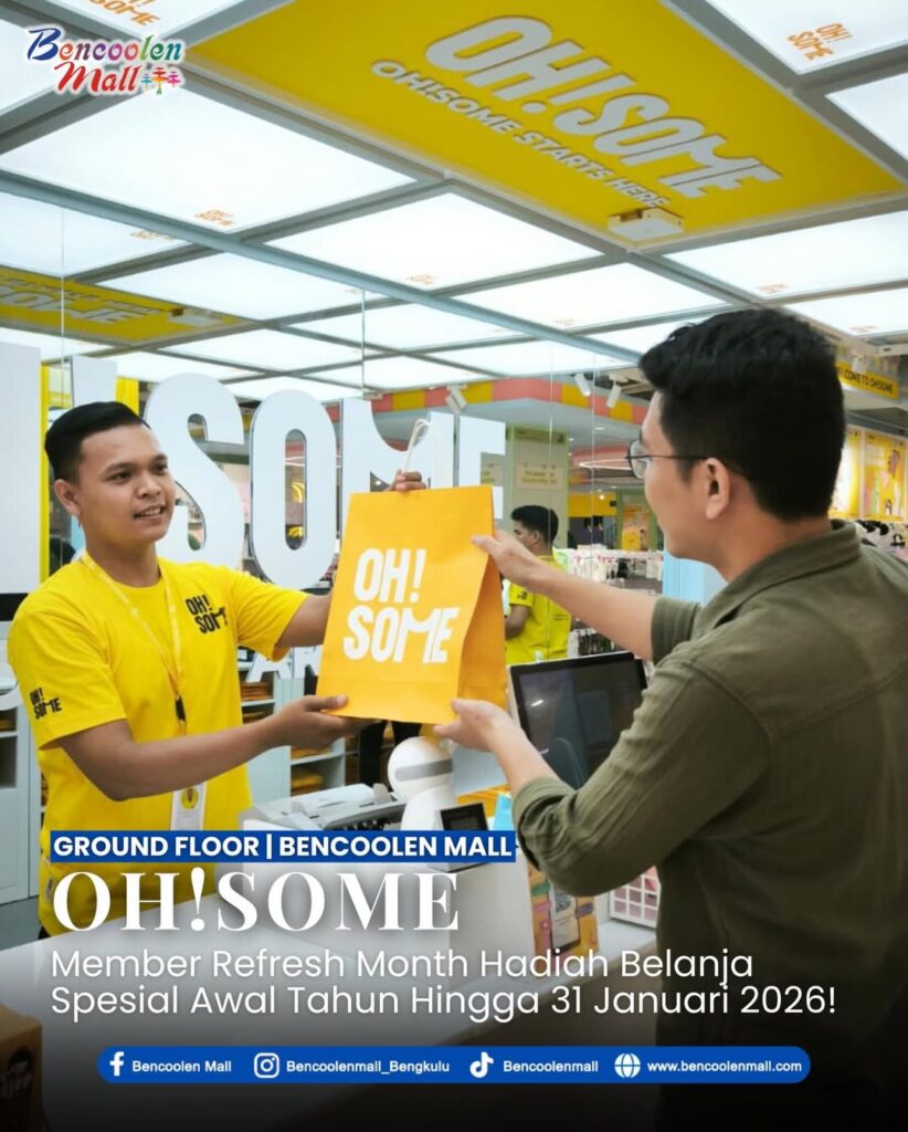 Jangan lewatkan Promo Belanja Awal Tahun di Oh!Some terdekat!