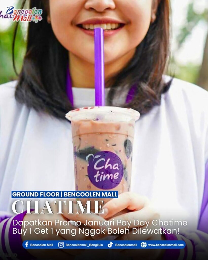 Nikmati Promo Chatime Buy 1 Get 1 Payday Januari 2026!