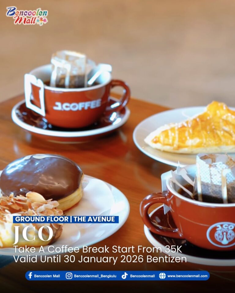 Nikmati promo JCO Coffee Break Mulai 35K di JCO terdekat!