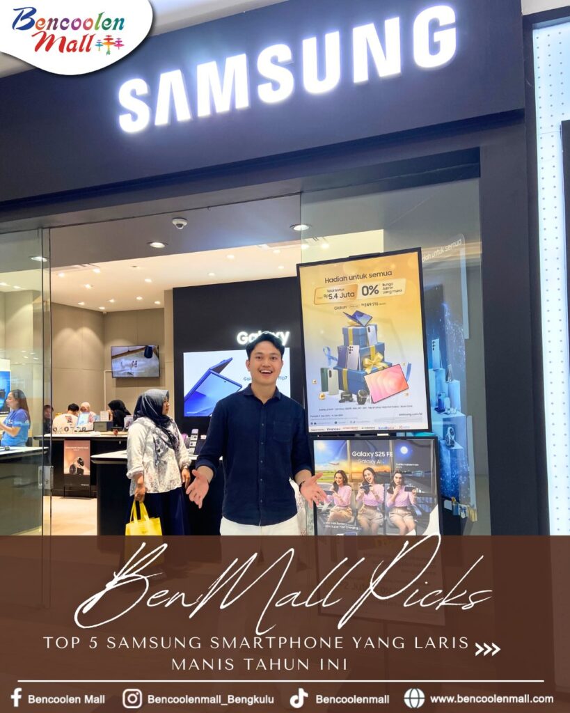 Temukan Hp samsung terlaris tahun ini di Samsung store terdekat!