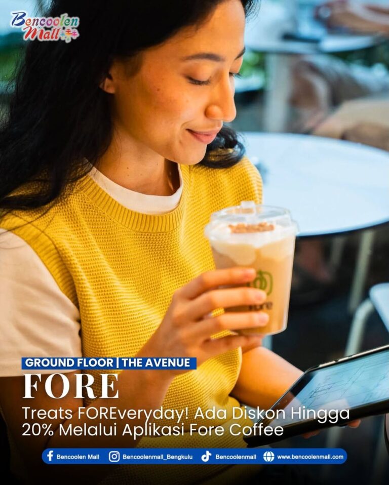Nikmati Diskon Kopi Hingga 20% di Fore Coffee terdekat!