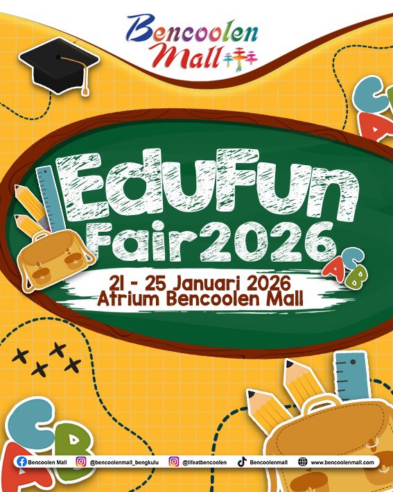 Event Edukasi Penuh Inspirasi Edufun Fair 2026 di Bencoolen Mall!