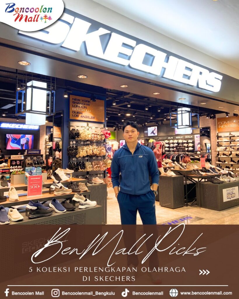 Temukan Perlengkapan Olahraga & Sepatu Sporty di Skechers!