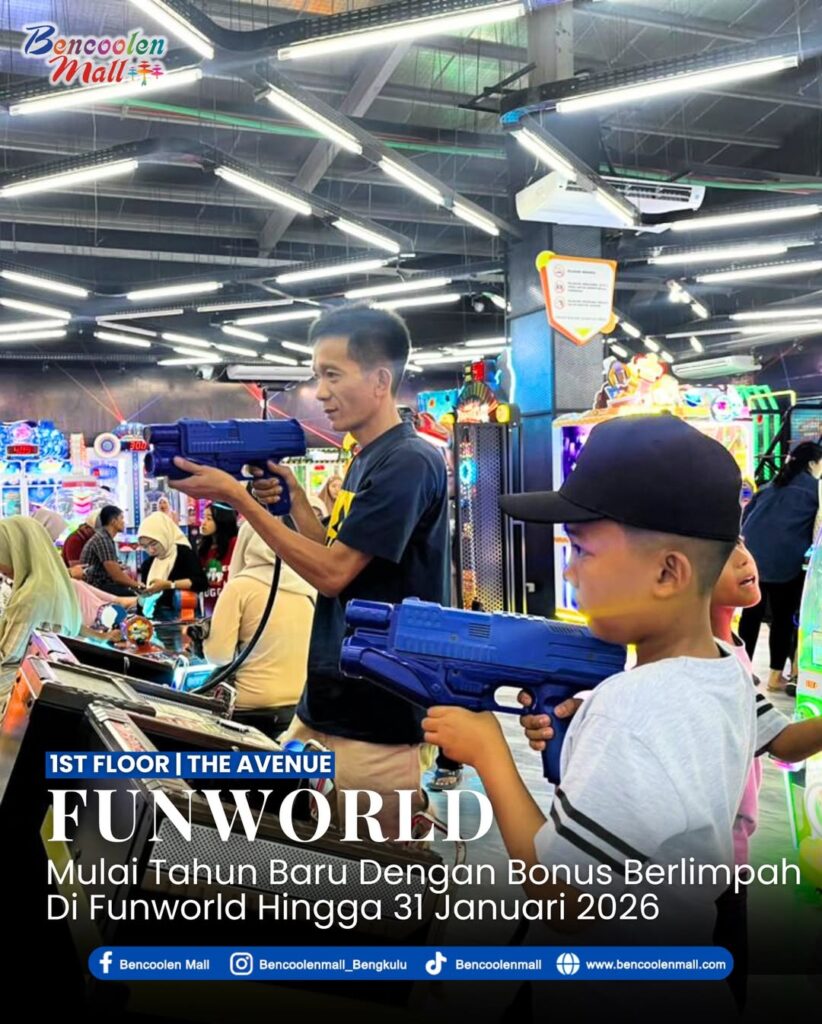 Nikmati Promo Bonus Bermain Seru di Funworld terdekat!